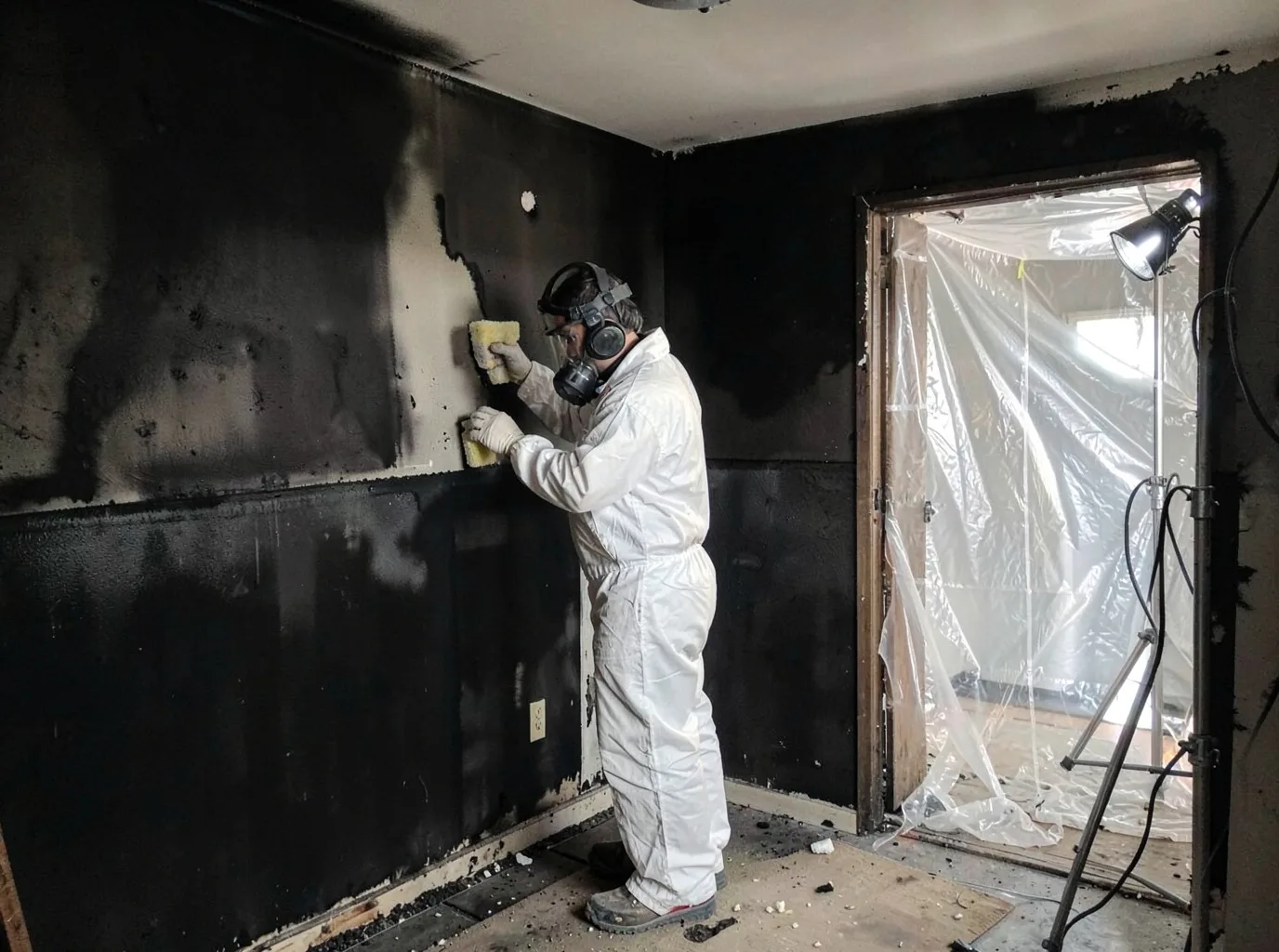Fire Damage Restoration company in Bath, SD